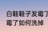 白鞋鞋子发霉了怎么洗掉 白鞋鞋子发霉了如何洗掉