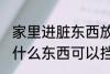 家里进脏东西放什么 家里进脏东西放什么东西可以挡住