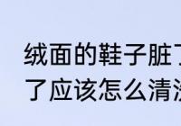 绒面的鞋子脏了怎么办 绒面的鞋子脏了应该怎么清洗