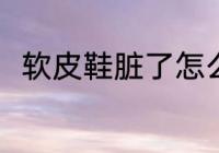 软皮鞋脏了怎么办 软皮鞋脏了咋办