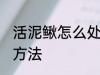 活泥鳅怎么处理干净 活泥鳅处理干净方法