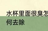 水杯里面很臭怎么清洗 水杯有异味如何去除