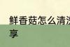 鲜香菇怎么清洗 正确清洗香菇方法分享