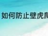 如何防止壁虎爬床 怎么防止壁虎爬床