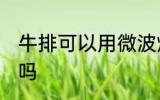 牛排可以用微波炉吗 牛排能用微波炉吗