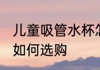 儿童吸管水杯怎么选购 儿童吸管水杯如何选购