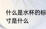 什么是水杯的标准尺寸 水杯的标准尺寸是什么