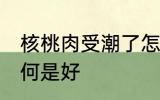 核桃肉受潮了怎么办 核桃肉受潮了如何是好