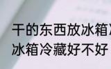 干的东西放冰箱冷藏好吗 干的东西放冰箱冷藏好不好