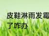 皮鞋淋雨发霉了怎么办 皮鞋淋雨发霉了咋办